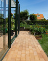 Marktegel gulmelerad 20x10x4 cm
