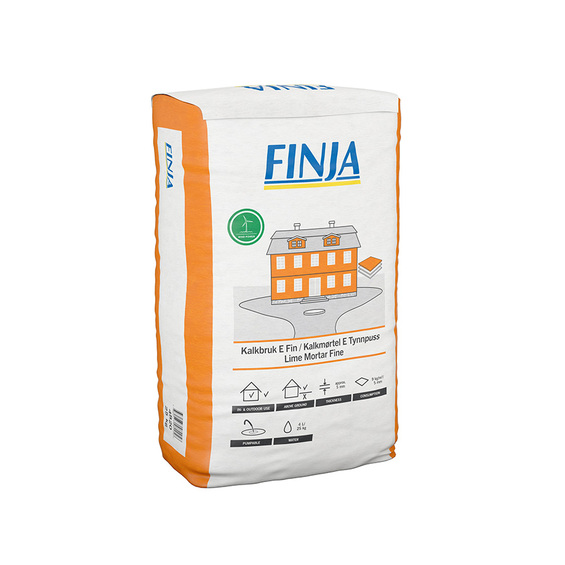 Finja Kalkbruk E Fin, 25 kg