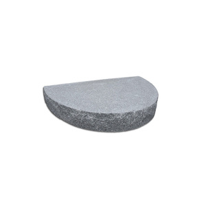Granittrappblock Tirso grafit halvrund 90 cm i diameter