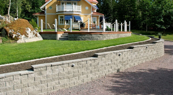 Grå mur Brillliant