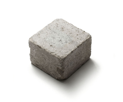 Rustikblock grå halv 