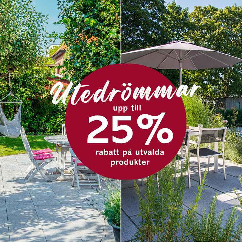 Utedrömmar – Kampanj med upp till 25% rabatt