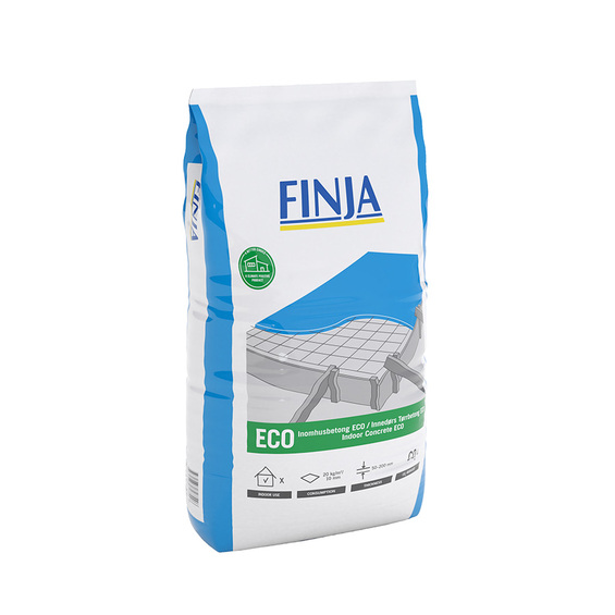 Finja Inomhusbetong ECO, 25 kg