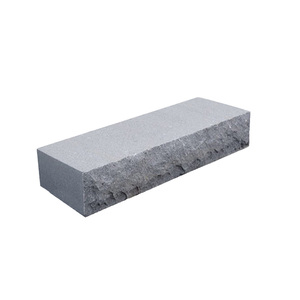 Granittrappblock i grafit Tirso 120 cm långt