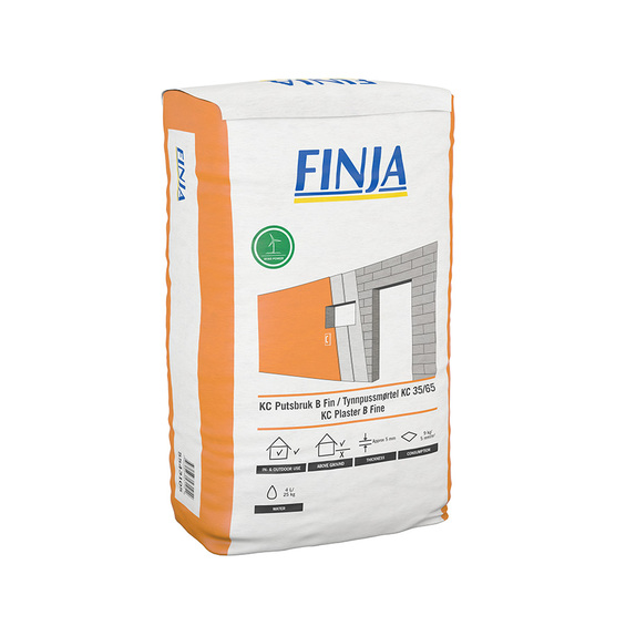 Finja KC Putsbruk B Fin, 25 kg