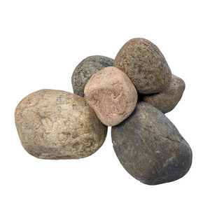 Grårödmelerad kullersten i formatet 70-150 mm Grårödmelerad kullersten i formatet 70-150 mm