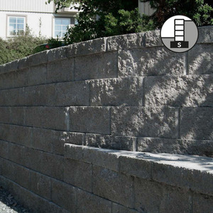 Brilliant i grått – mursten till stödmurar Brilliant i grått – mursten till stödmurar