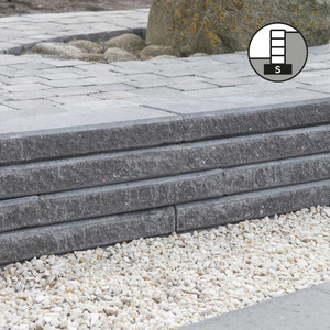 Knäcksten i antracit – mursten till stödmurar Knäcksten i antracit – mursten till stödmurar