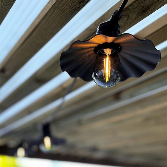 LightsOn Shady Svart
