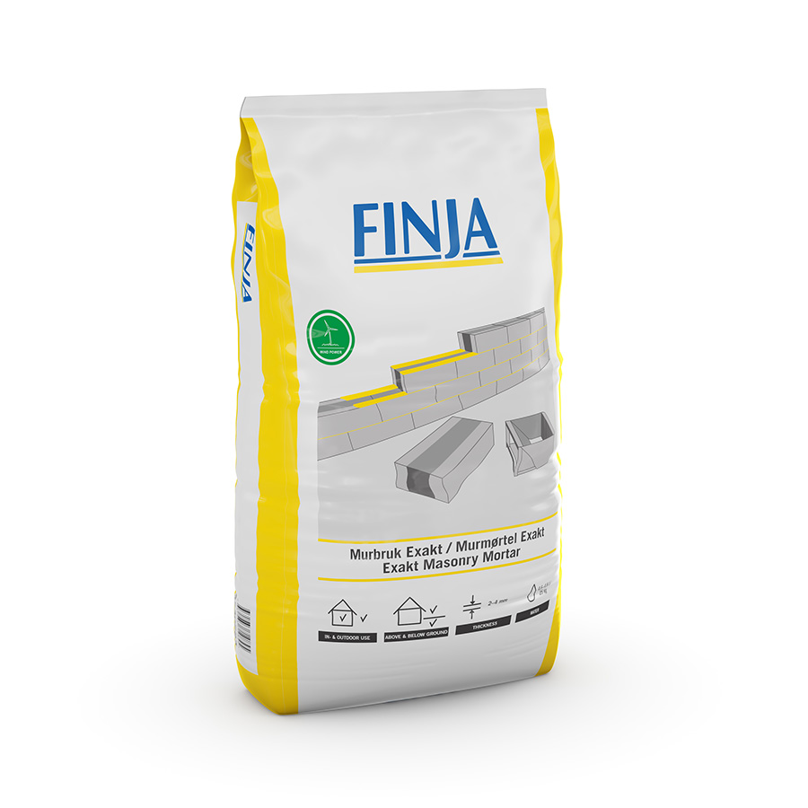 Finja Murbruk Exakt, 25 kg