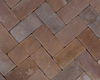 Marktegel rödmelerad 20x10x4 cm