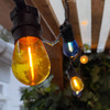 LightsOn Deco glödlampa x 5 E27 12V (gul)