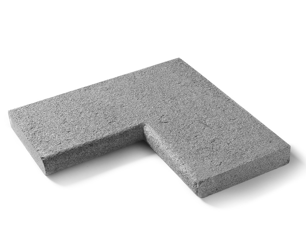 Granit grafit poolkant innerhörn