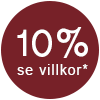 10% rabatt med villkor