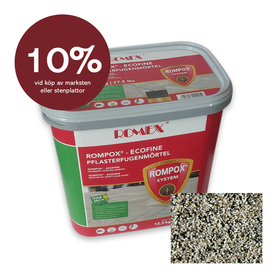 Romex Ecofine grå 12,5 kg