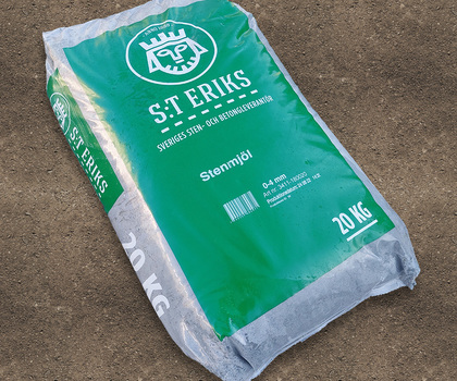 Stenmjöl grafit  20 kg