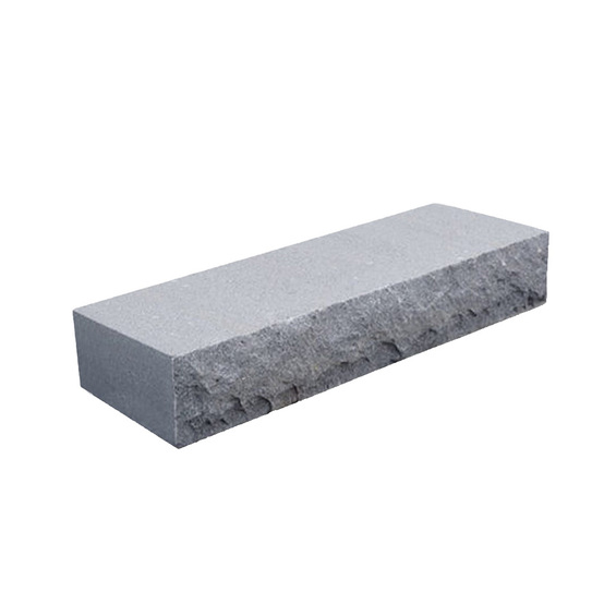 Granittrappblock i grafit Tirso 150 cm långt