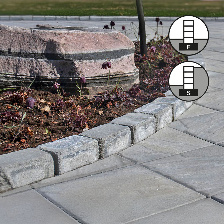 Labyrint antik mini grafit 210x140x140 mm, tumlad