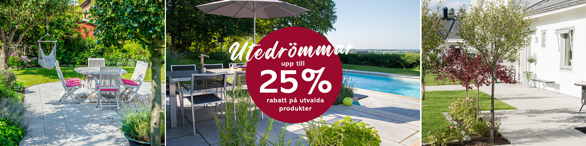 Utedrömmar – Kampanj med upp till 25% rabatt