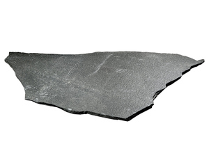 Oregelbunden Skifferplatta Offerdal, en grå marksten Oregelbunden Skifferplatta Offerdal, en grå marksten