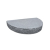 Granittrappblock Tirso grafit halvrund 150 cm i diameter