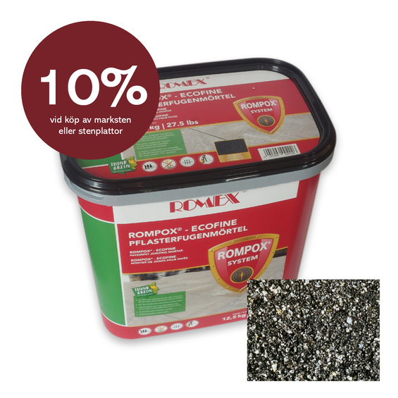 Romex Ecofine mörk 12,5 kg