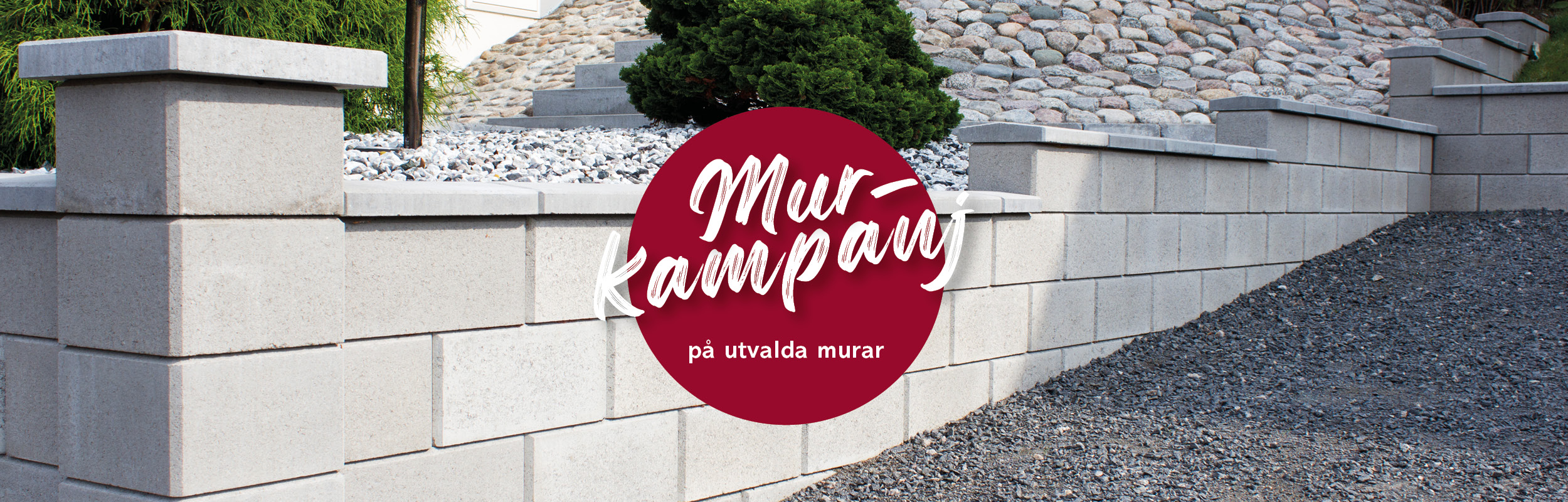 Bild på mur med texten Murkampanj