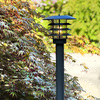 LightsOn Saturnus – mörkgrå utebelysning