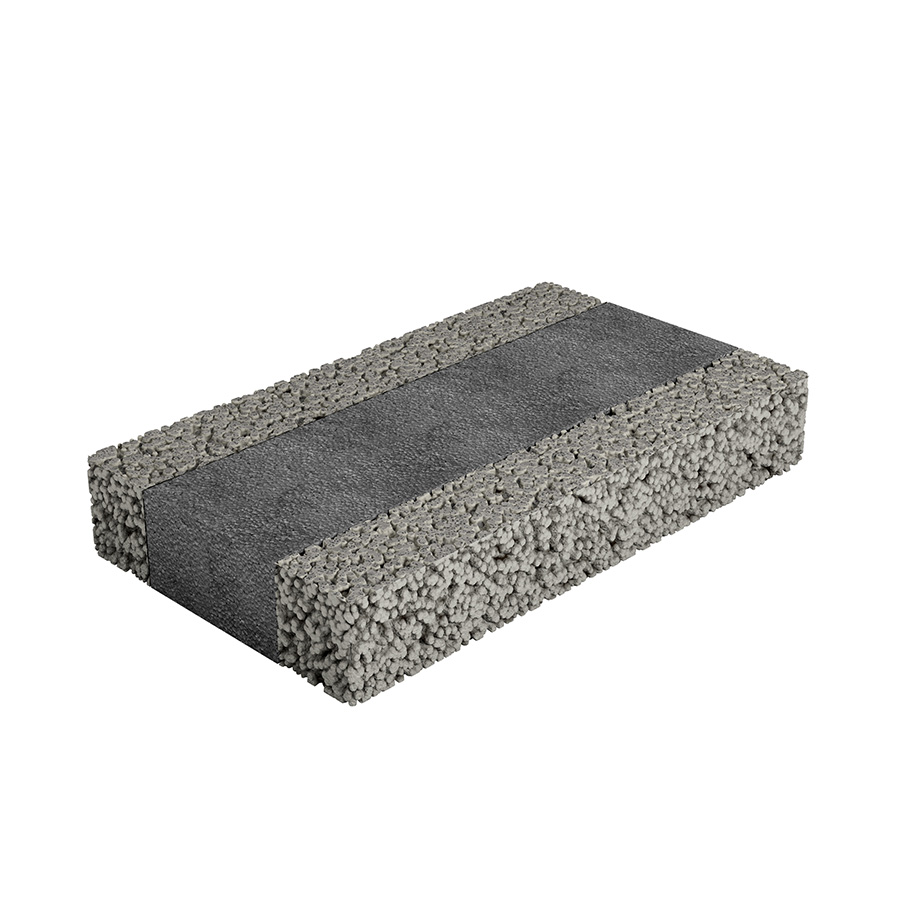 Finja Isolerblock Exakt Passblock 350x95x600 | Handla hos Flisby