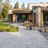 Uteplats med Granit Tirso Grafit 60x40x3cm
