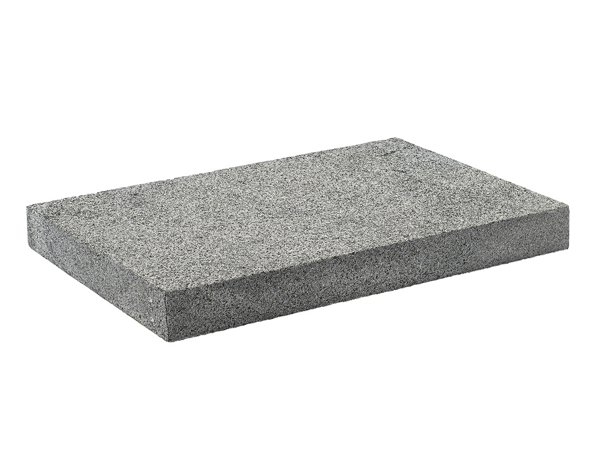 Flisby Granit naturgrå 60x40x6 cm krysshamrad