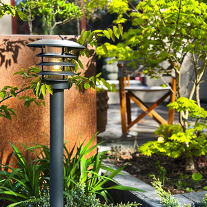 LightsOn Saturnus – mörkgrå utebelysning