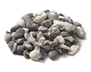 Grafitmelerad sjösten 16-32 mm, dekorsten